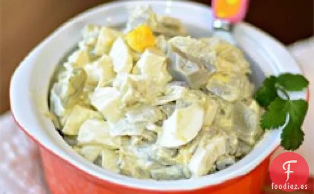 Crema de Alcachofa y Huevo