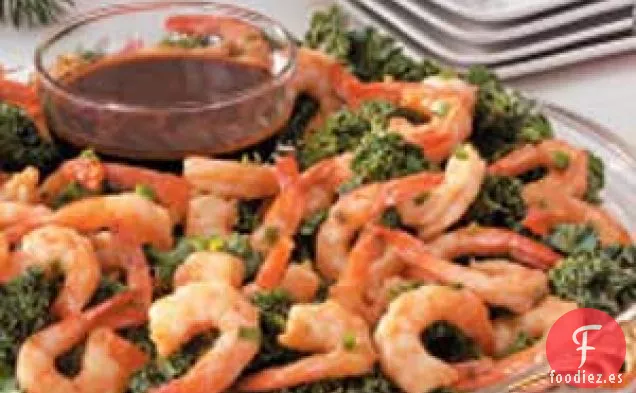 Camarones con Salsa para Mojar
