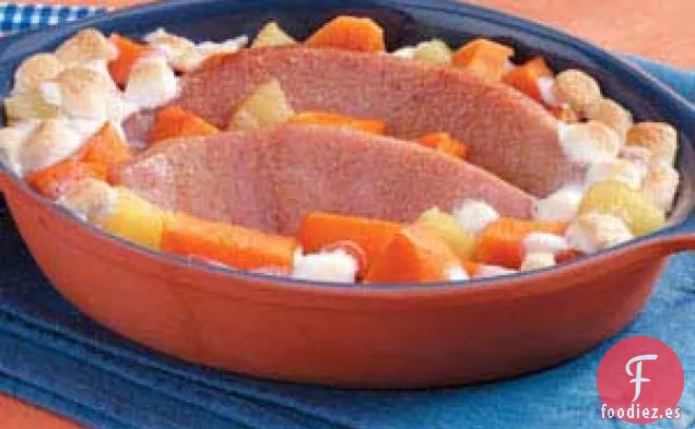 Cazuela de Jamón y Boniato