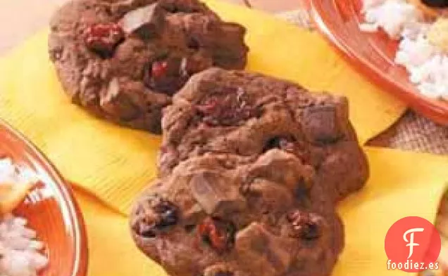 Galletas de Chocolate con Cerezas