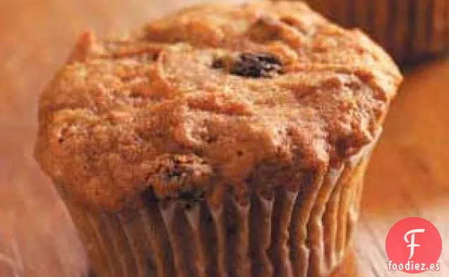 Muffins de Salvado de Zanahoria