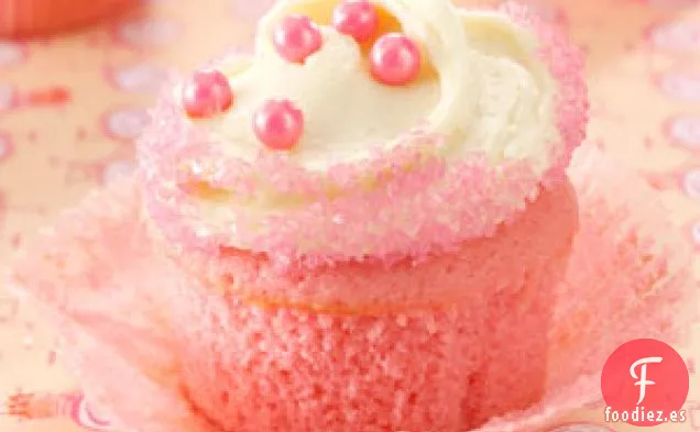 Cupcakes de Terciopelo Rosa