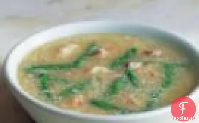 Sopa De Cangrejo Y Espárragos