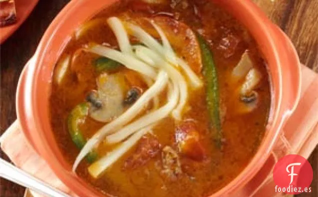 Sopa de Pizza