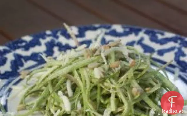 Ensalada de Espárragos Afeitados