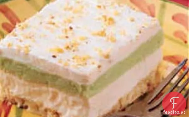 Postre Esponjoso de Pistacho