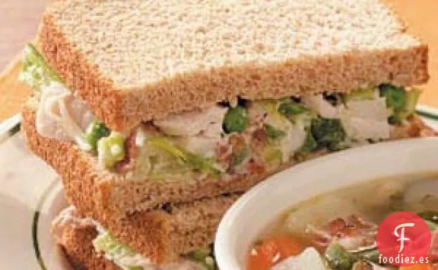 Sándwiches de Ensalada de Pavo