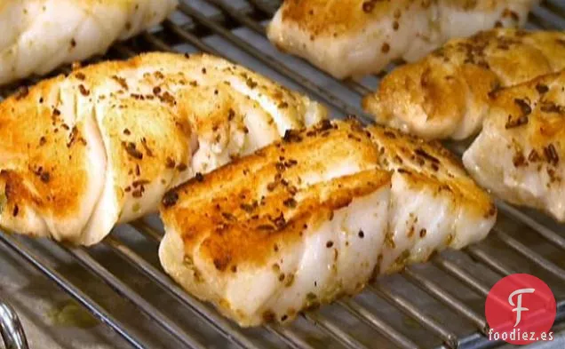 Bacalao al Curry con Geel Rys (Arroz Amarillo con Pasas)