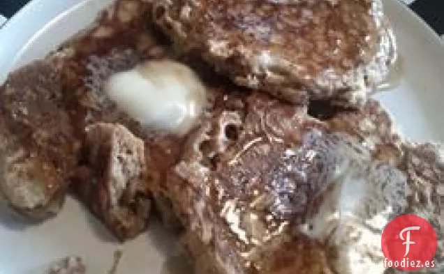 Tortitas de Manzana de Trigo Integral con Glaseado de Azúcar Morena