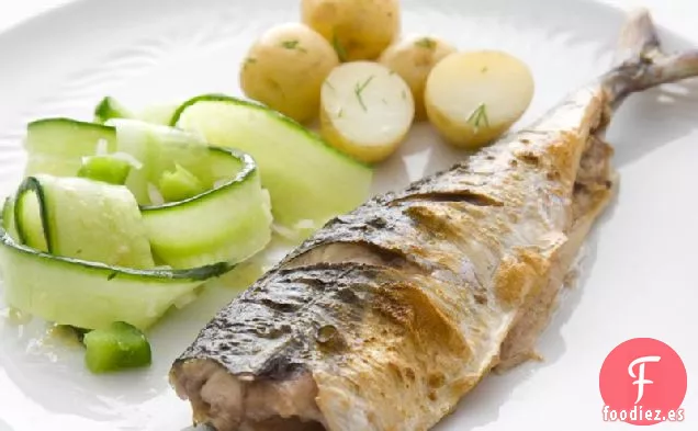 Ensalada de Caballa con Pepino