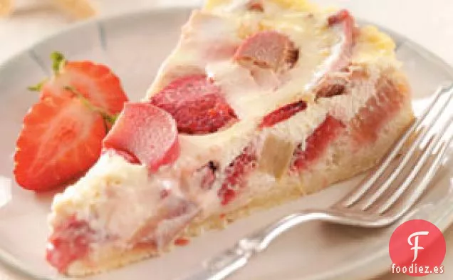 Tarta de Bayas de Ruibarbo