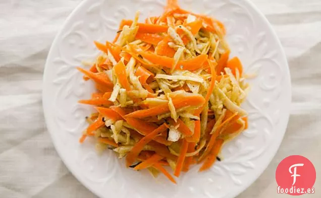 Ensalada de Verduras de Raíz de Invierno