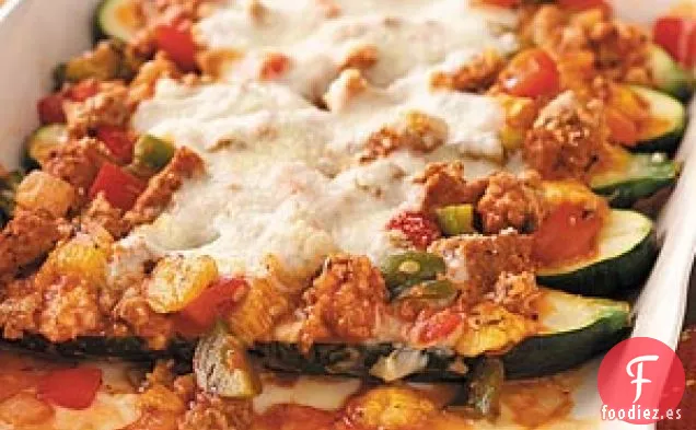 Calabacín Relleno Picante