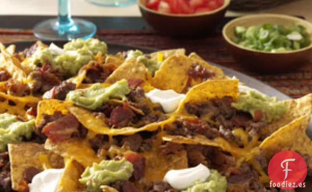 Nachos con Tocino