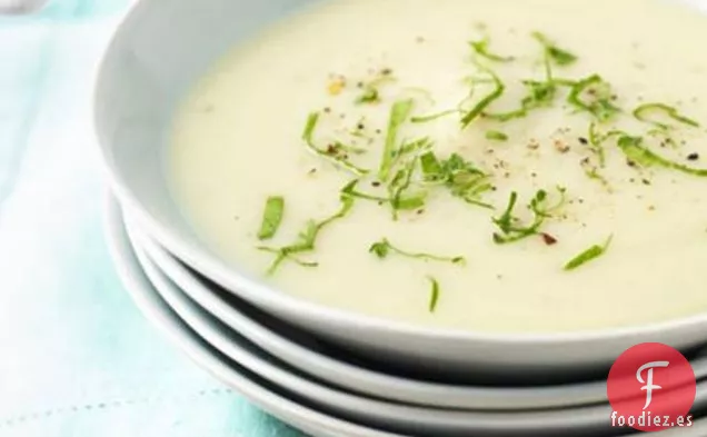 Sopa de Apio y Pera