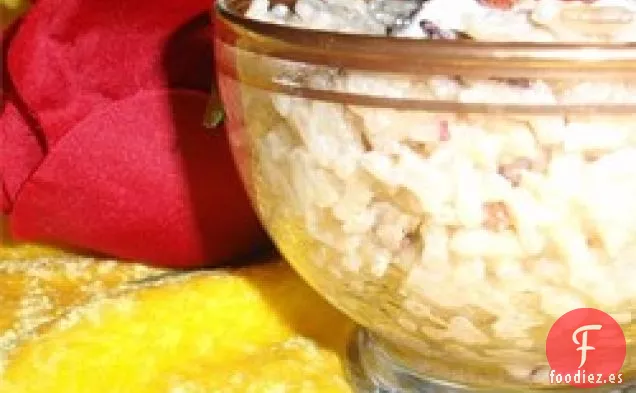 Pudín de Arroz con Nueces