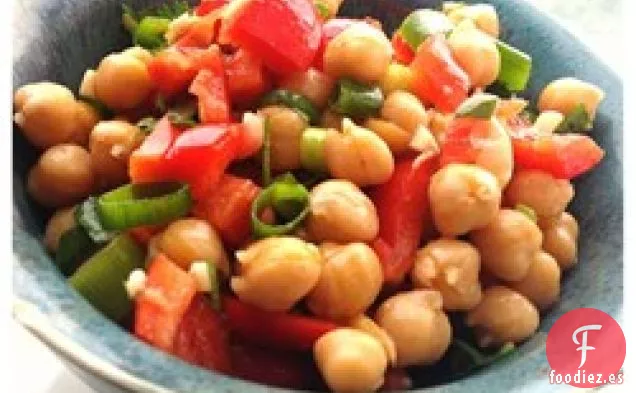 Ensalada de Garbanzos con Comino y Cilantro