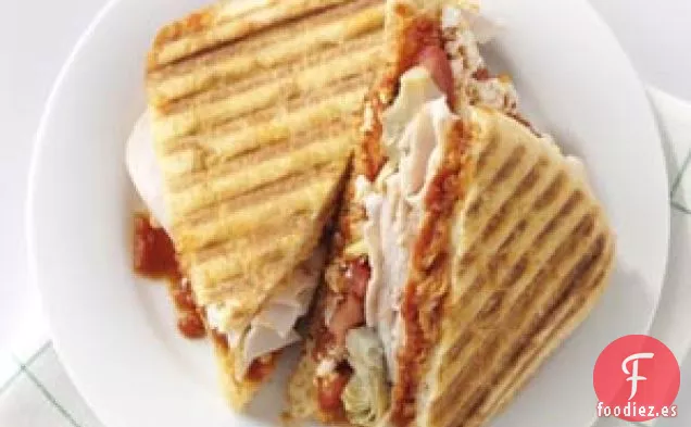 Panini de Pavo Mediterráneo