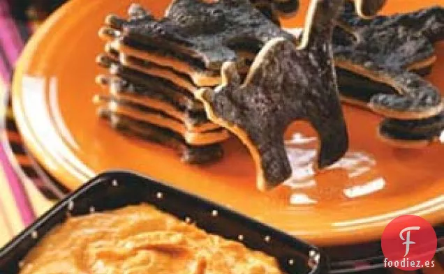 Dippers de Gato Negro con Salsa de Pastel de Calabaza