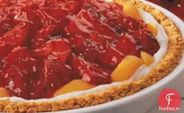 Tarta de Melocotón y Fresa