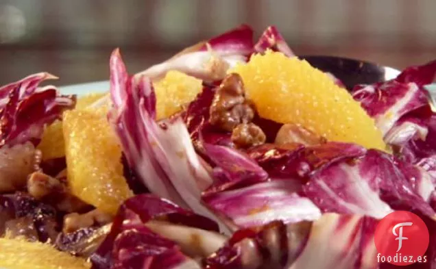 Ensalada de Achicoria y Nueces a la Plancha