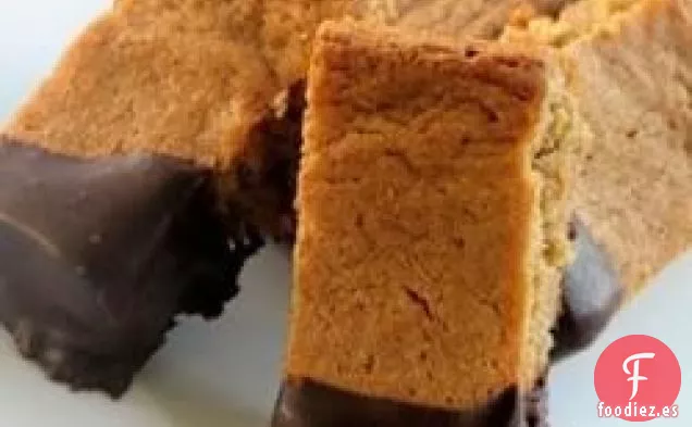 Brownies Masticables de Mantequilla de Maní de Trigo Integral