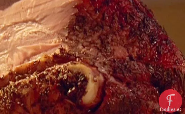 Jamón Fresco con Costra de Hierbas