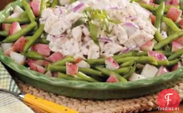Ensalada de Pollo con Estragón Bajo en Grasa