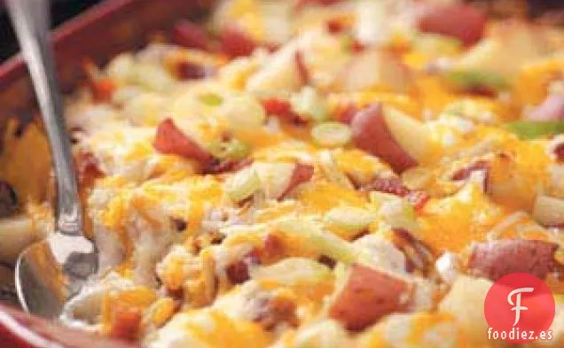 Cazuela de Patatas Dos Veces al Horno