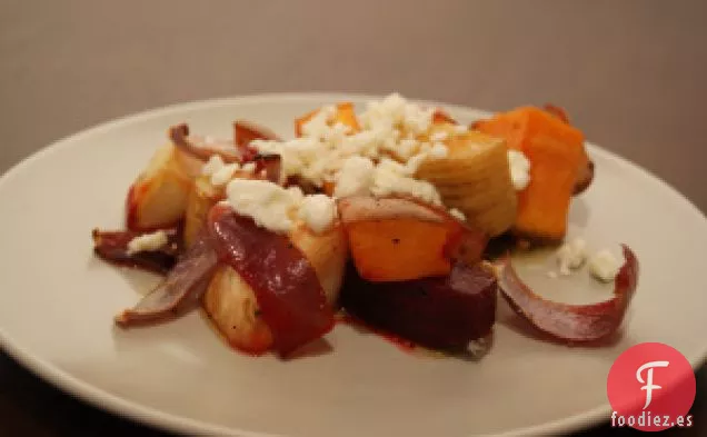 Ensalada de Verduras de Invierno Caliente