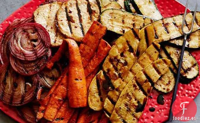 Verduras Balsámicas A La Parrilla