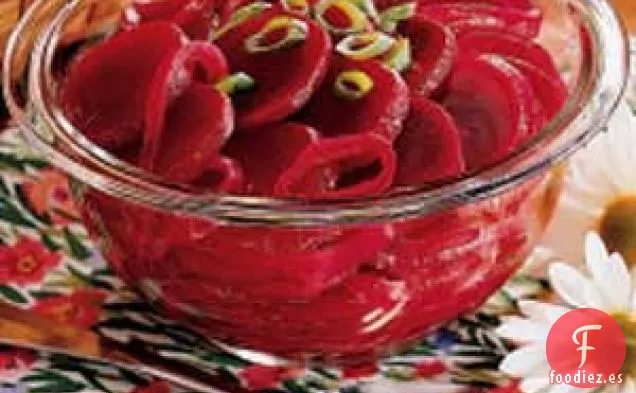Remolachas en Escabeche de Mamá