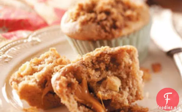 Muffins de Manzana con Caramelo
