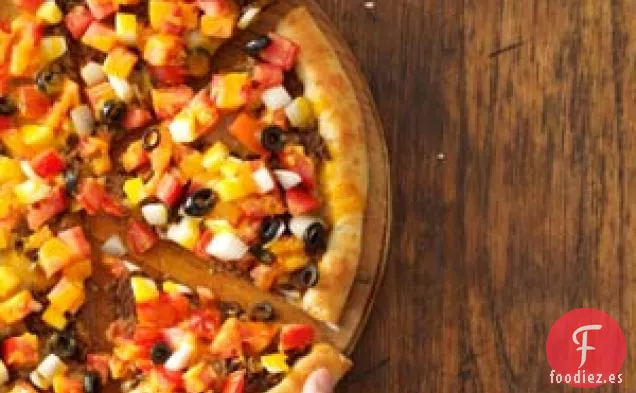 Pizza de Tacos Grande