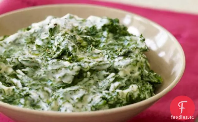 Espinacas a la Crema