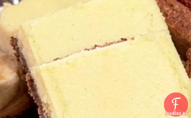 Cuadrados de Tarta de Queso Limoncello