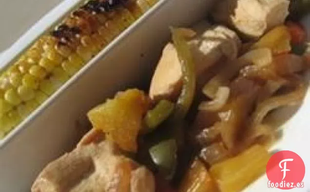 Paquetes Fáciles de Pollo Hawaiano