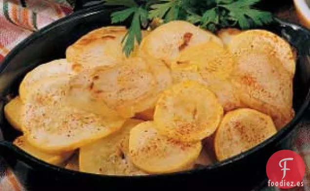 Sartén de Calabaza y Patatas
