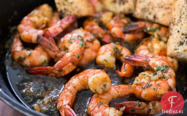 Gambas Al Ajillo (camarones al ajo)