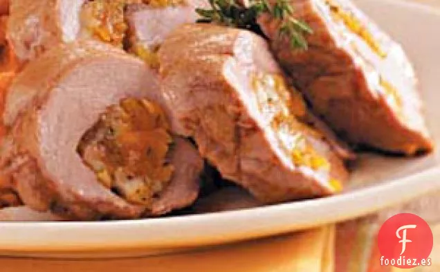 Solomillo de Cerdo Relleno de Albaricoque
