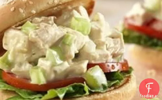 Sándwiches de Ensalada de Pollo de Picnic
