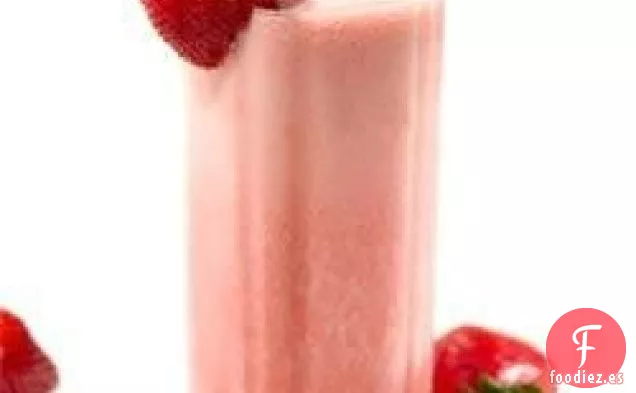 Batido Sunrise De Fresa Y Plátano Fresco Con Edulcorante Natural Truvia®