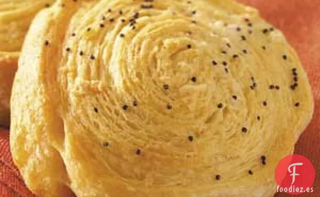 Espirales de Semillas de Amapola de Ajo
