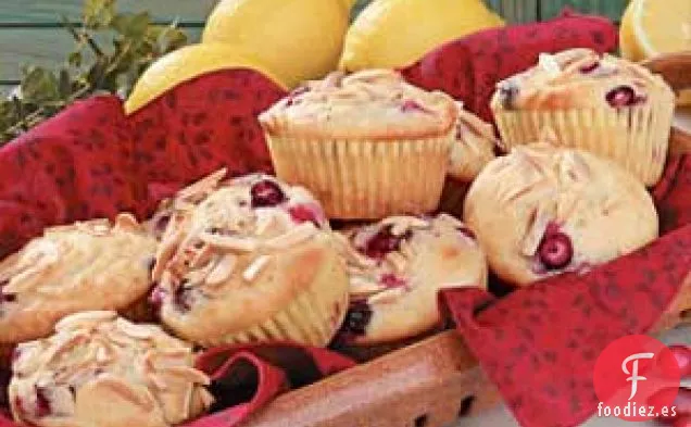 Muffins de Limón y Arándano