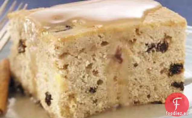 Pastel de Especias con Pasas de Manzana