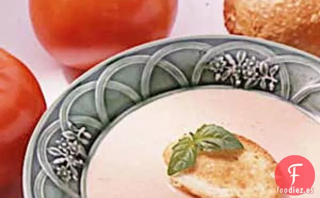 Sopa de Tomate Fresco de Jardín