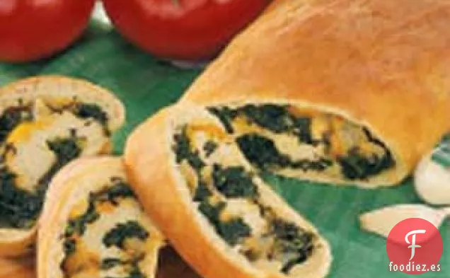 Pan Relleno de Espinacas