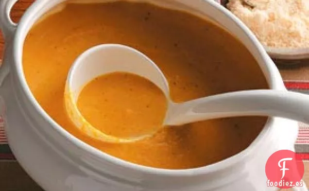 Sopa de Manzana y Calabaza