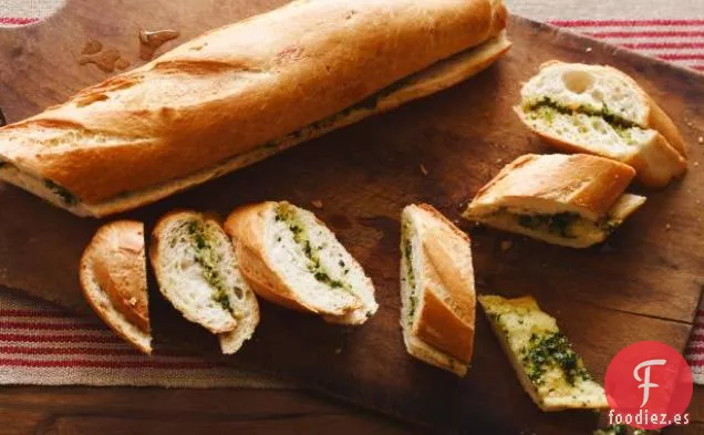 Pan de Ajo a Base de Hierbas