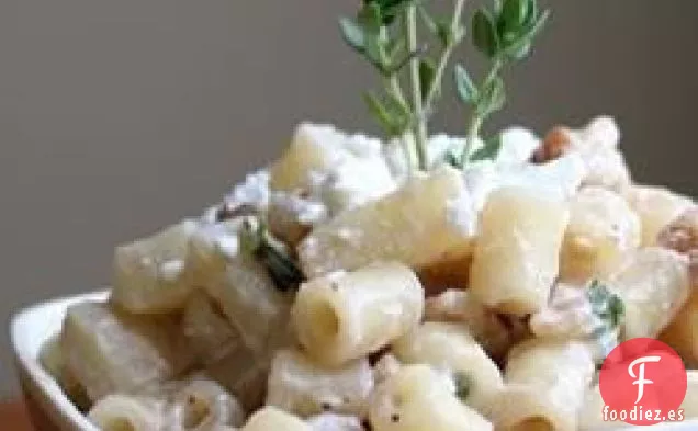 Pasta de Manzana y Nueces con Queso de Cabra